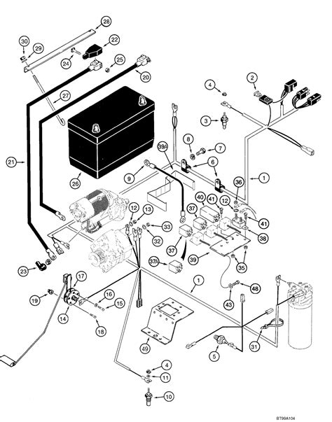 case 1845c skid steer parts|case 1845c starter wiring diagram.